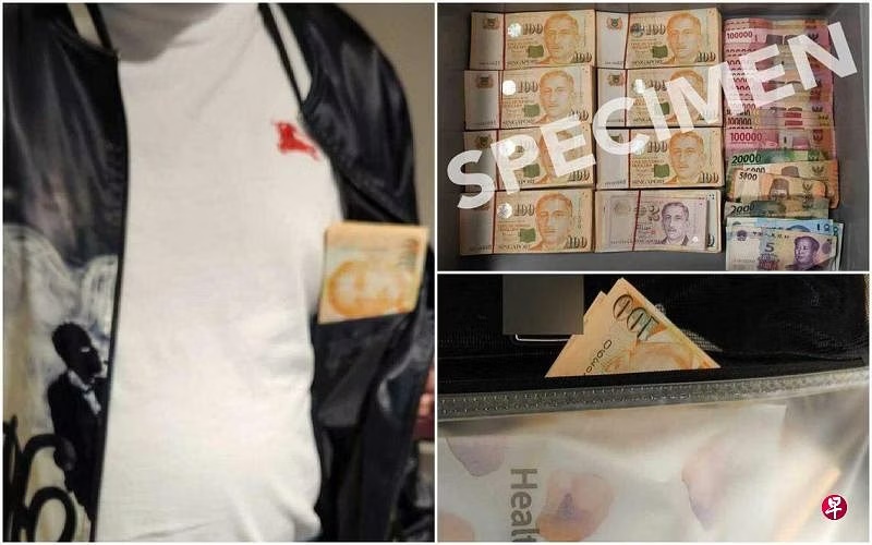 (已签发)柔:狮城二三事:涉携带超额未申报现金通关 男旅客机场被捕