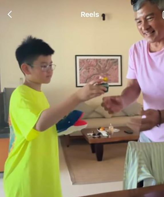 (已签发)柔:狮城二三事:狮城艺人温馨齐过父亲节