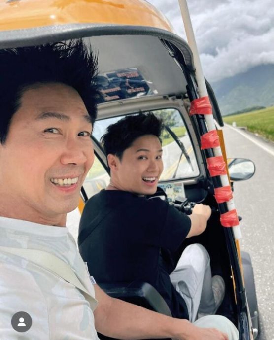 (已签发)柔:狮城二三事:狮城艺人温馨齐过父亲节