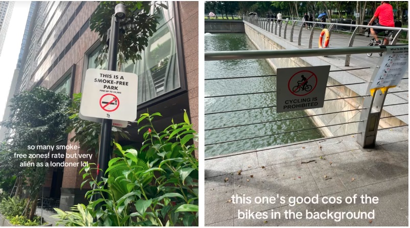 (已签发)柔:狮城二三事:英国旅客首次到狮城旅游 称“告示牌太多”眼花缭乱