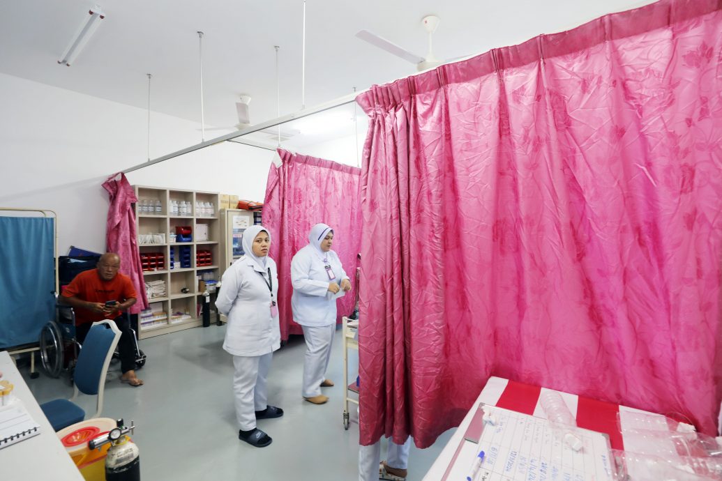 （版3头）大都会/临时诊所地基和急症室虽完工，但住宿筹款不足停工