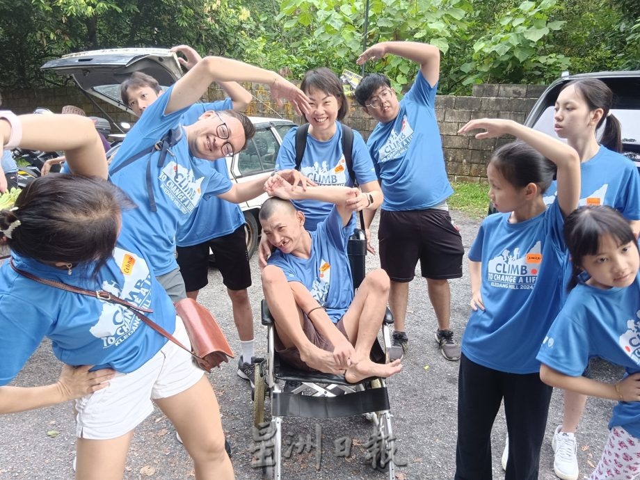 JCI联合Zy Movement基金会 携手障友登升旗山