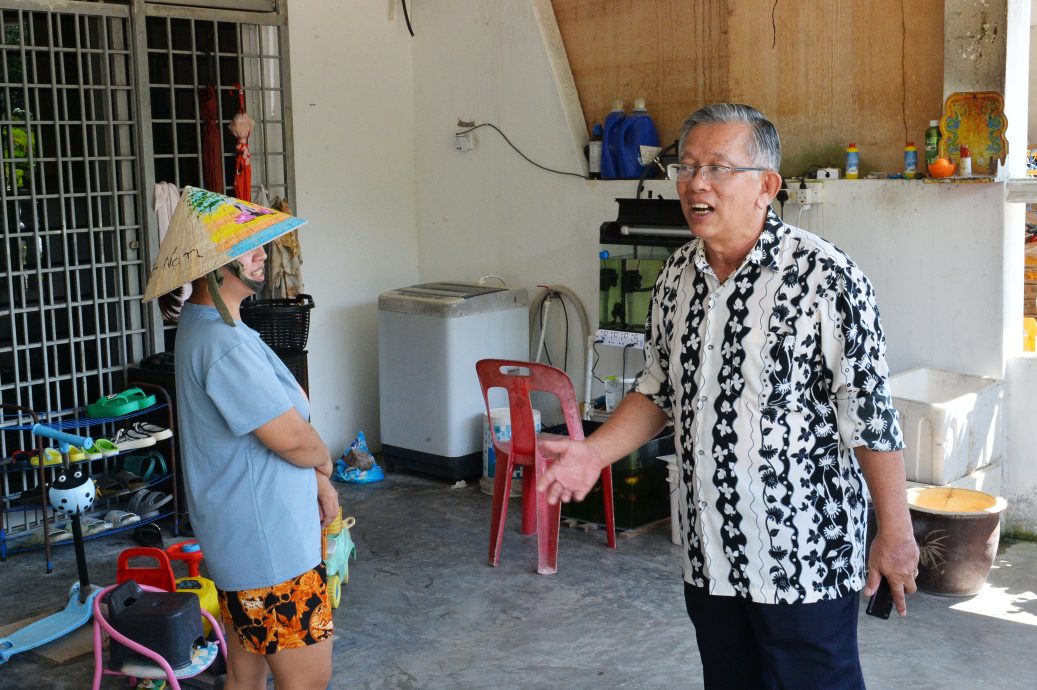 NS芙蓉/芙钻石花园土崩修缮工程进入尾声,只待铺路及筑围篱就能完工