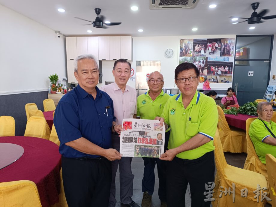 NS马口(本报活动):潘保佃:华团、华教和华文报互相扶持,成为传承文化桥樑