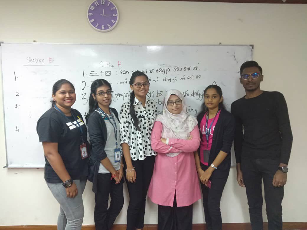 我们/非华裔教师教华语