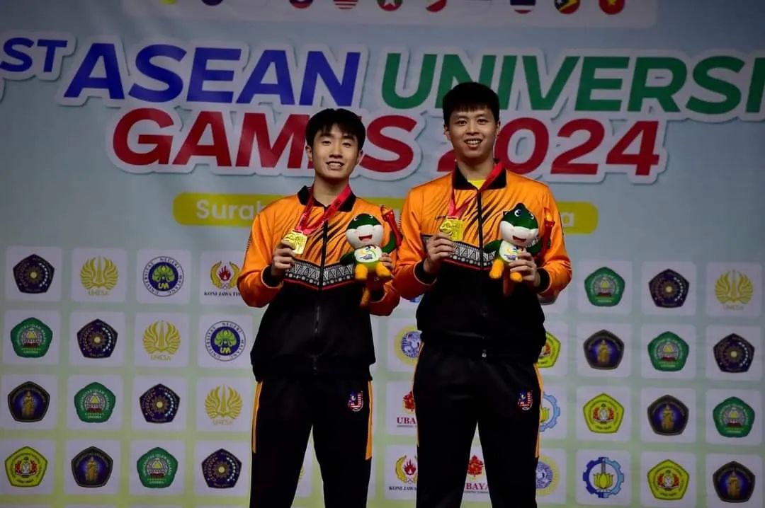 2024年东南亚大学运动会  大马羽球队夺2金