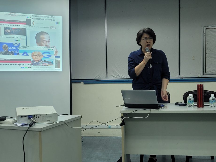 “T.A.K.E.F.I.V.E”8大技巧 赖丽清授招防诈