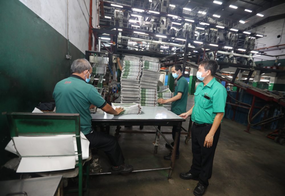 【报庆95】《星洲日报》新山印刷厂 坚守岗位