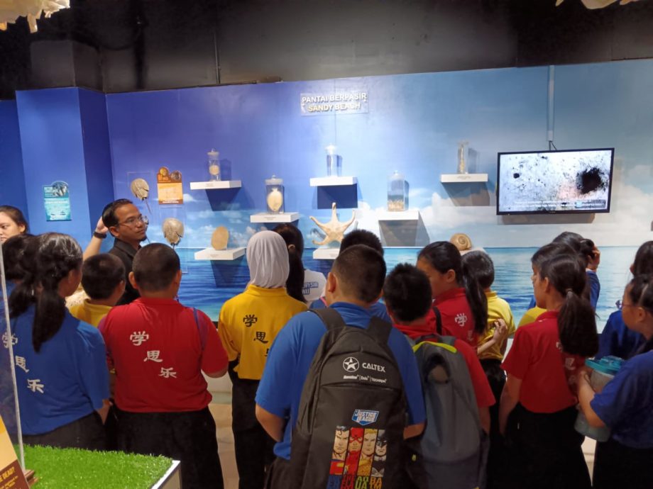 东：马江哇加打北中华小学36名学生走出校园，前往参观登嘉楼马来西亚大学（登大）