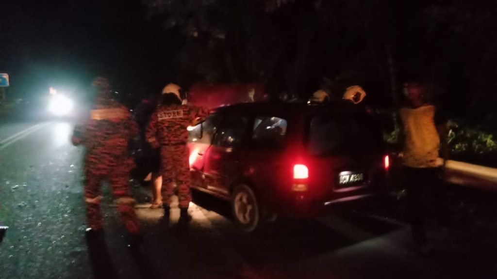 两车碰撞 华男当场遭夹毙