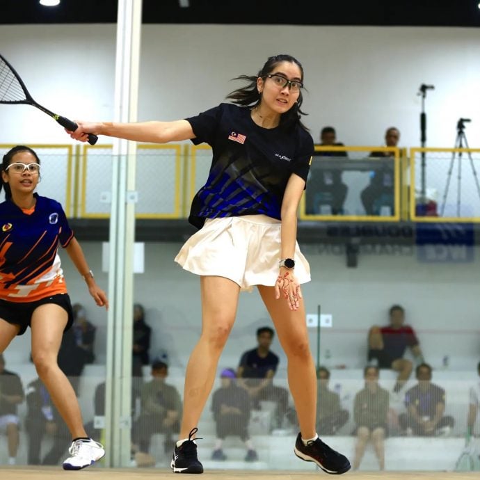 亚洲壁球双打锦标赛| 大马姐妹花小组2连胜  东道主首日全线飘红