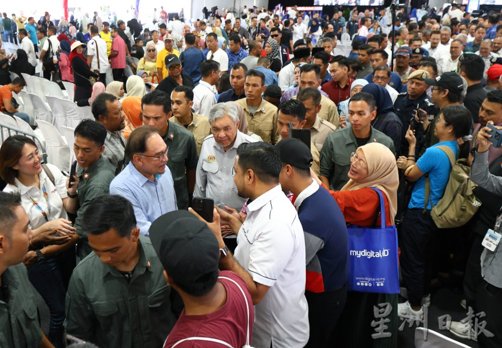 扎希:逾12万人访东区人民昌明活动。