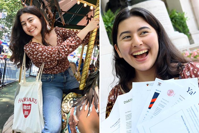 哈佛也抢人!美国17岁少女申请28所大学全被录取