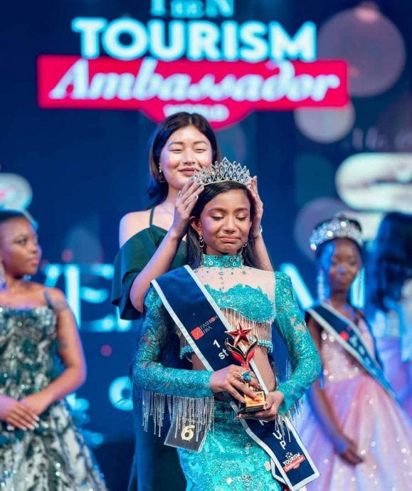 国际少年旅游大使赛赢亚军 小女生让马扬名海外