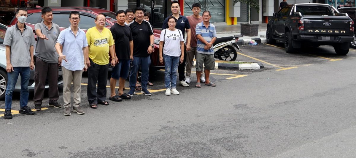 大都会/太子园商业区玛慕25/64路,交通指示混乱