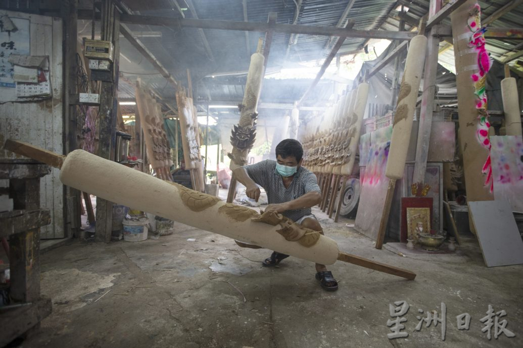 星角摄/图说大马:一支龙香,承载文化的传承