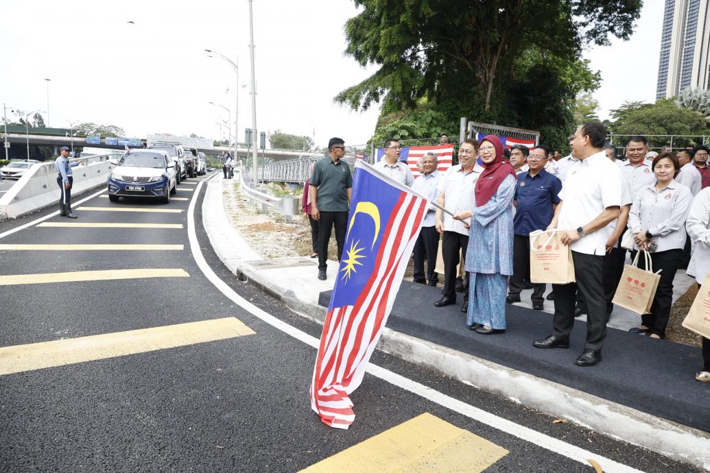 大都会/扎丽哈出席大道提升完工推介/3图