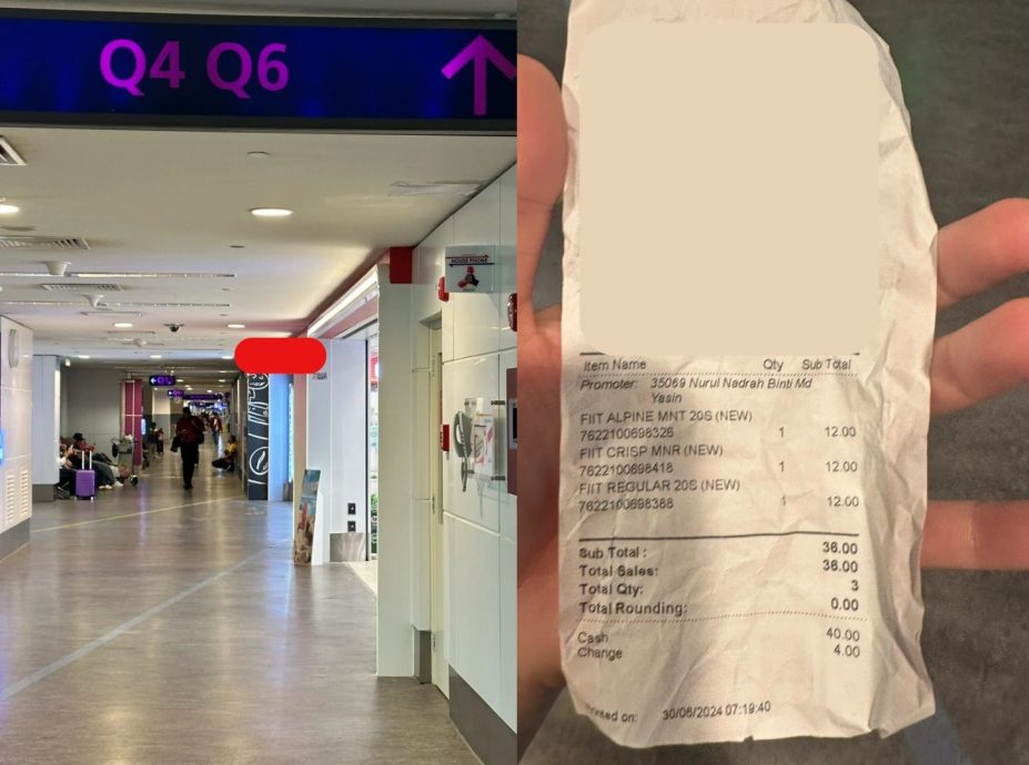 女游客在KLIA2购物遭歧视 店员图砍菜头还讥讽“Chinese”