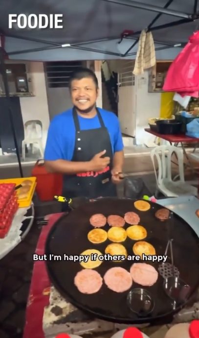 小贩以2令吉卖汉堡 为了分享“福气”和助财困的人