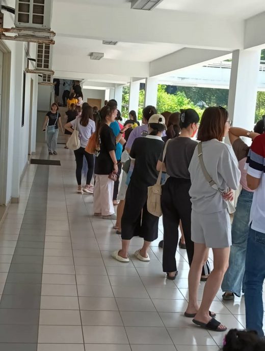 彭佛教会办HPV疫苗接种,反应踊跃。