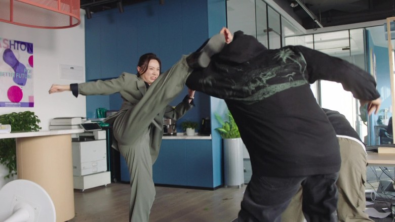 拍武打戏上瘾 朱晨丽向杨紫琼看齐