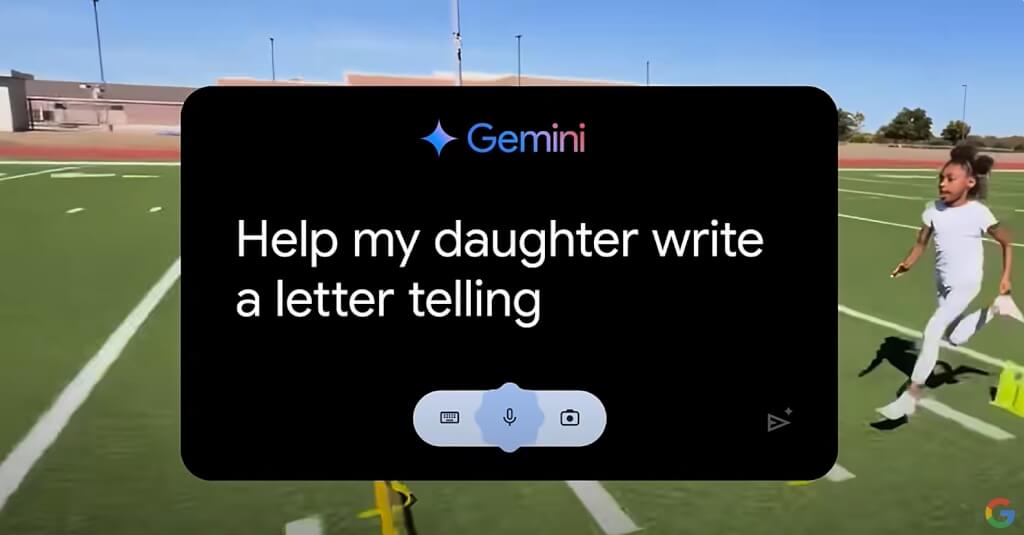 拼盘 父帮女用AI写信给偶像 Google广告挨批损创意