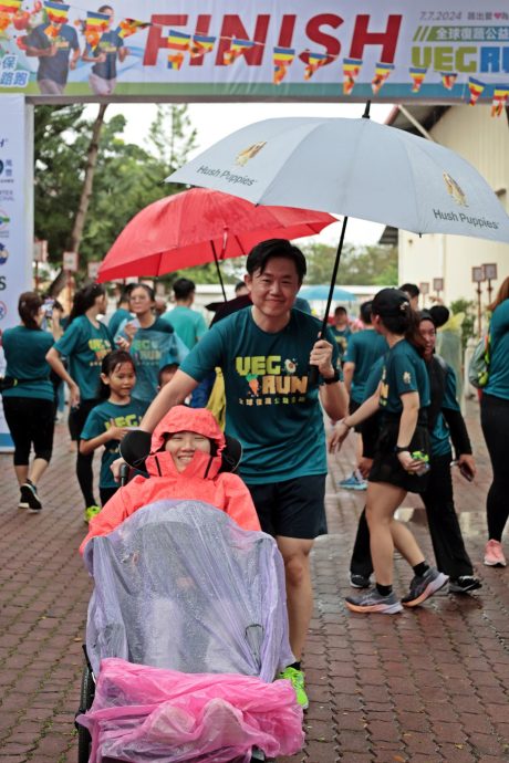 全球复蔬公益路跑,推广环保和蔬食