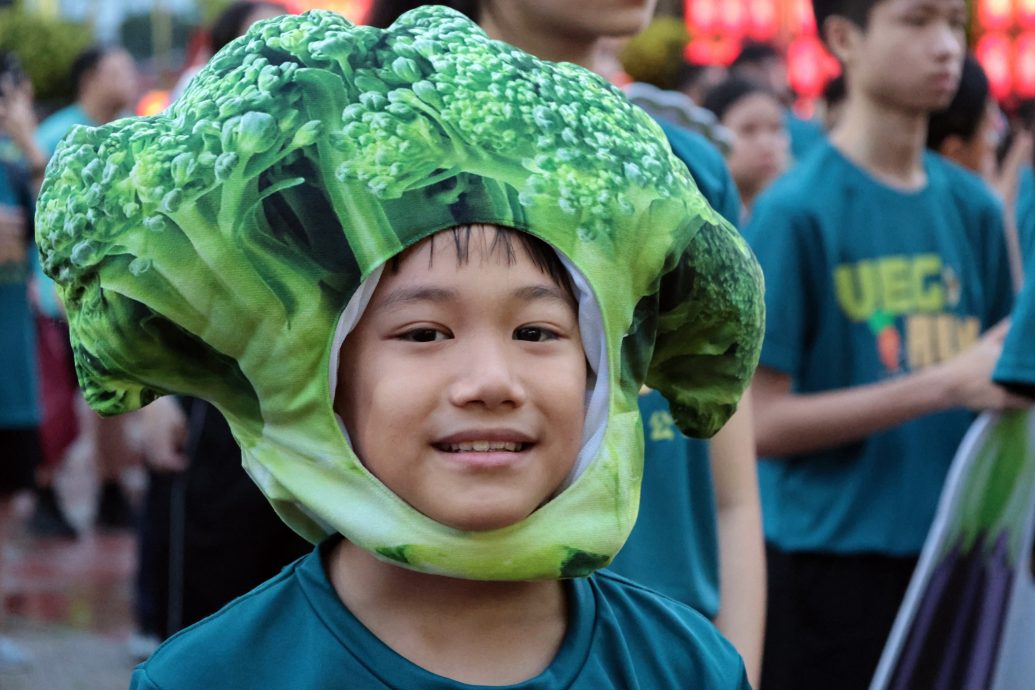 全球复蔬公益路跑,推广环保和蔬食