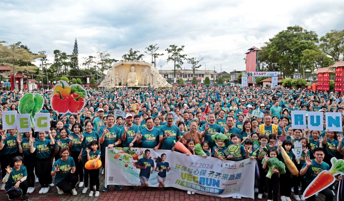 暖势力/全球复蔬公益路跑,推广环保和蔬食