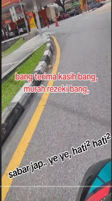 替推摩托车主买油不求回报 男子冀传播善的力量