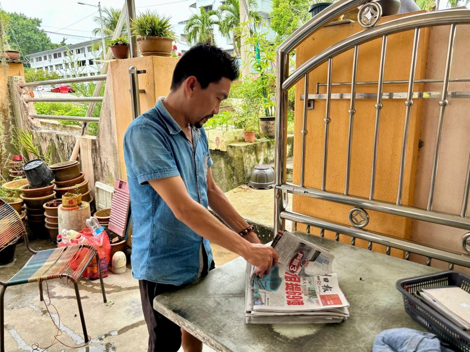 柔:报庆特辑:派报人说故事:林锦泉(峇株巴辖)