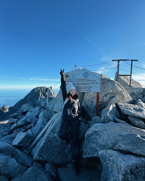 梁祖仪成功攻顶神山 开心30岁前完成不可能