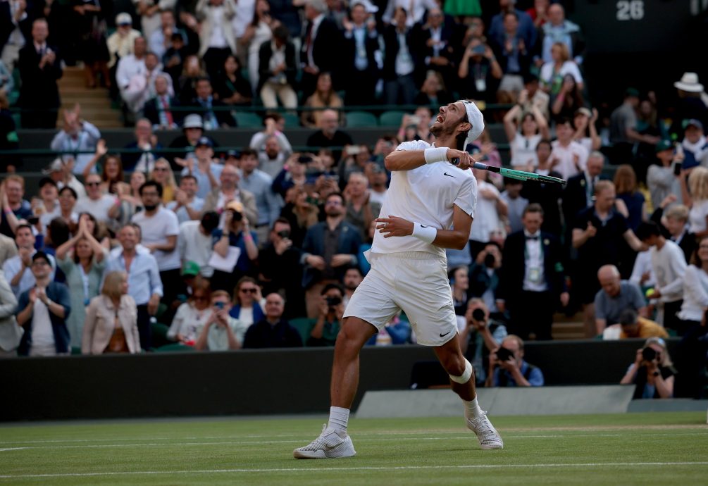 温网锦标赛| 8强收对手退赛礼 佐科维治4强碰穆塞蒂