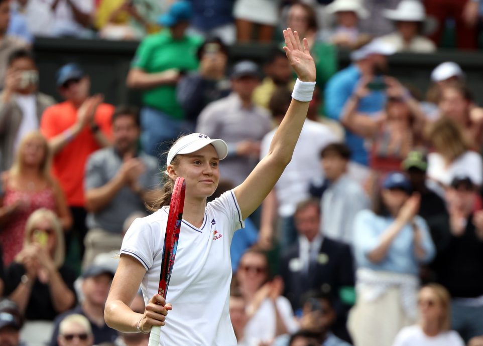 温网锦标赛| 女单4强火并克娃 莱巴金娜放眼再晋决赛