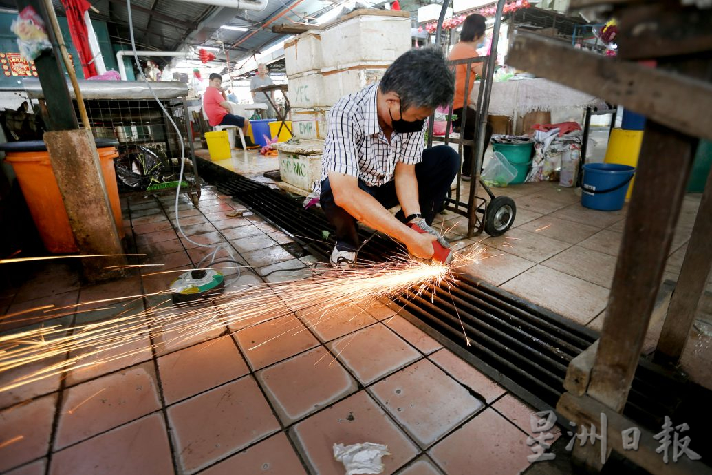 熟食先搬去临时巴刹 兵如港巴刹营业至本周末  ​