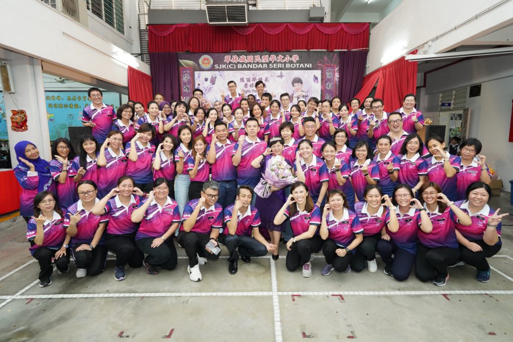 献身杏坛逾三十载 翠林城华小陈丽华校长荣休