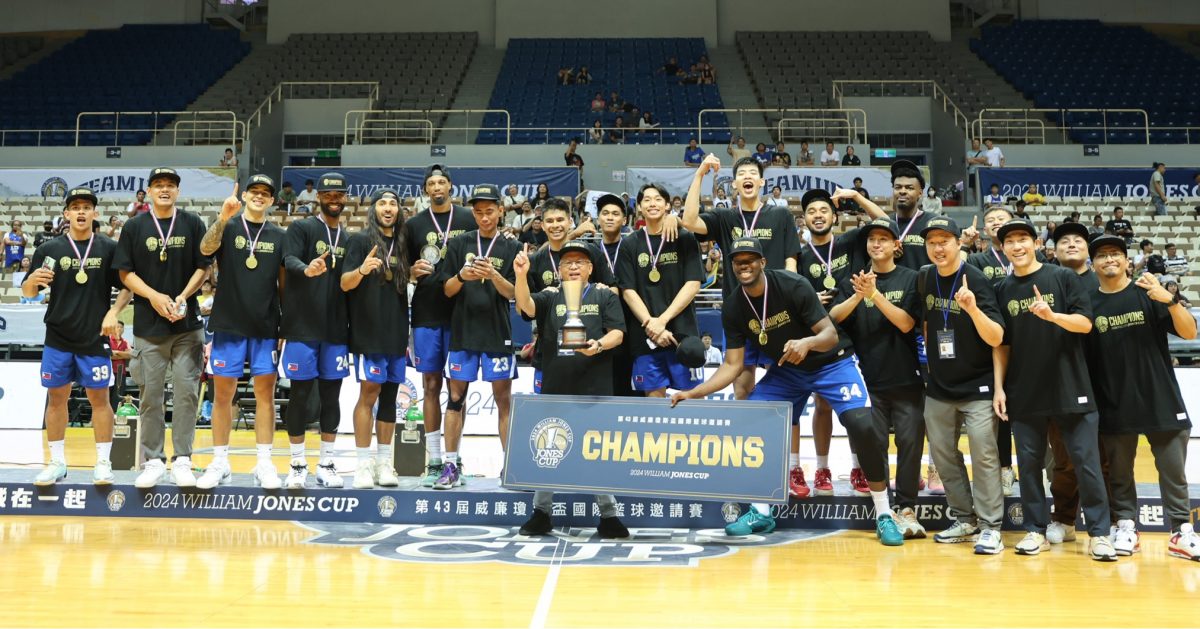 琼斯杯国际篮球邀请赛|马男第4名创队史最佳 菲强势集团全胜封王