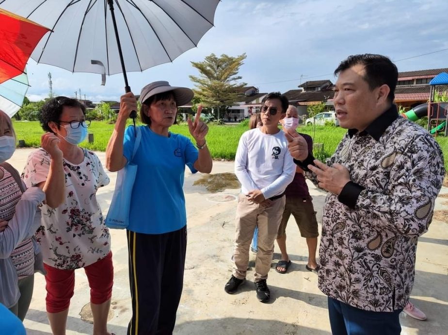 罗思义:也朗获房地部拨百万 修缮休闲设施 设昌明大马公园