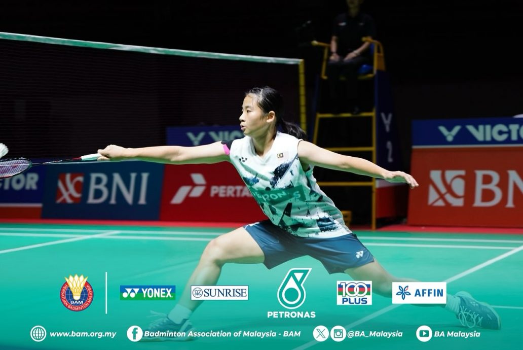 羽球亚青赛 化悲痛为力量淘汰大马 中国要为张志杰夺冠