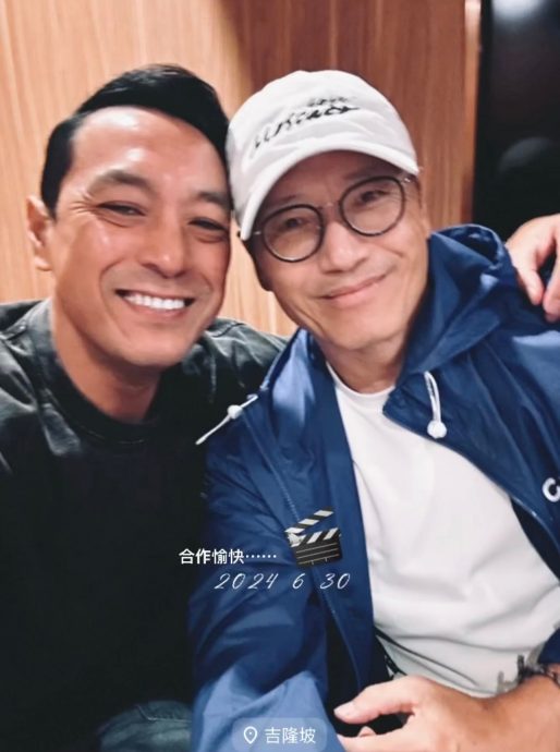 苗侨伟来马拍戏美珍随同 ​周志文一口气吃4品种榴梿 