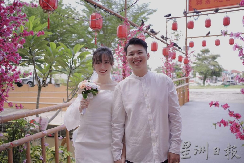 观音洞打卡点多 新人注册结婚拍出大片 