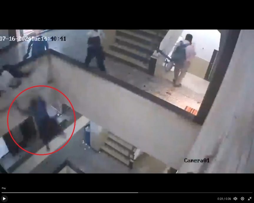 视频/朋友开玩笑讨抱抱 竟害她坠楼毙命