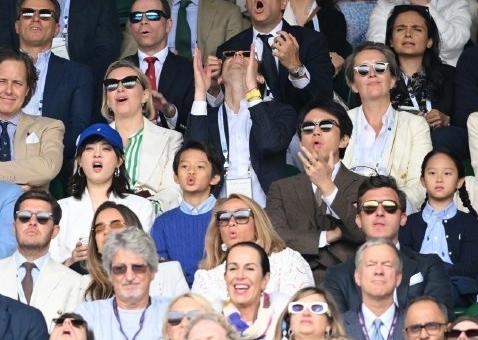 邓超孙俪英国观战温网 表情比儿女丰富被调侃