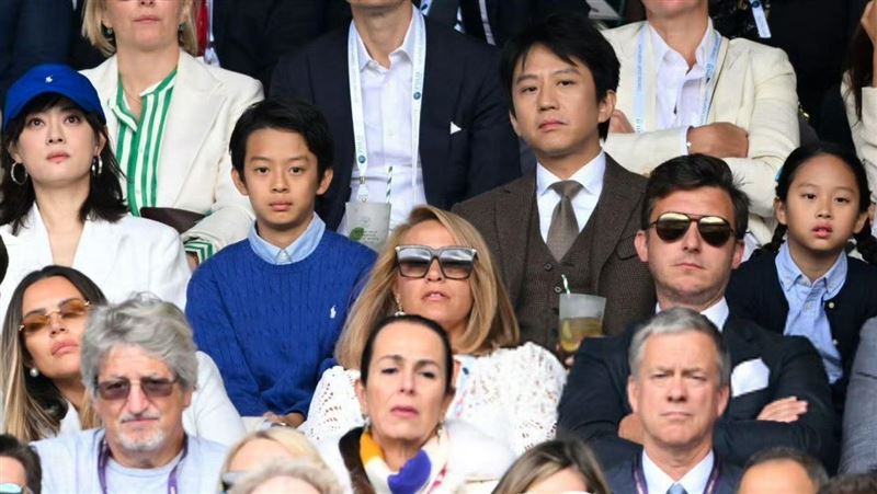 邓超孙俪英国观战温网 表情比儿女丰富被调侃