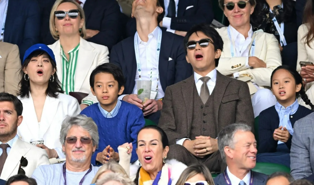 邓超孙俪英国观战温网 表情比儿女丰富被调侃