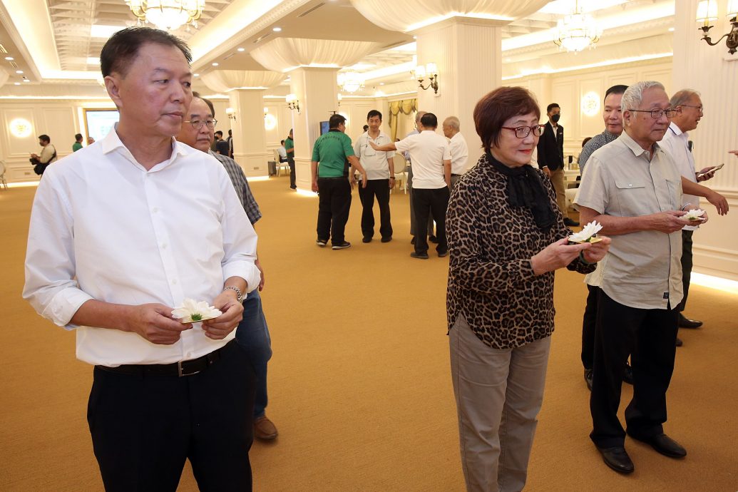 邱财加丧礼:林秋雅