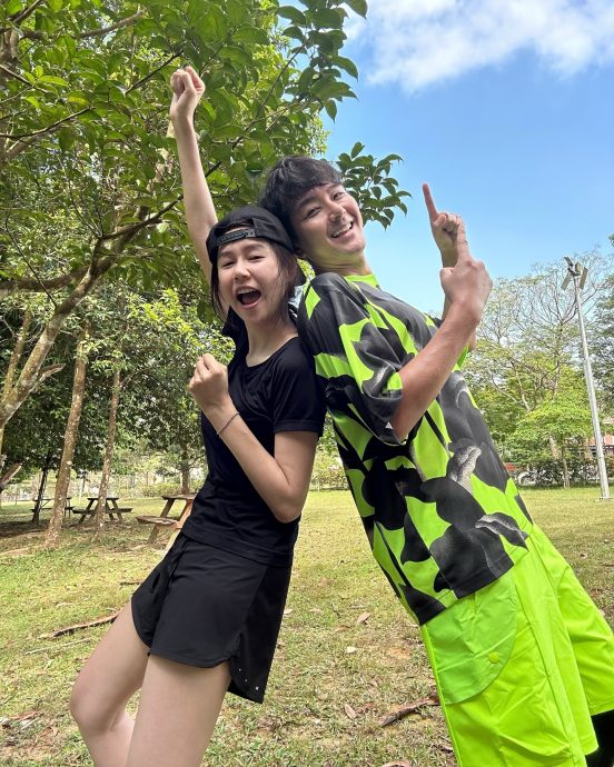 黄翠如打响大马第一跑 喜获“一盆植物”陪跑