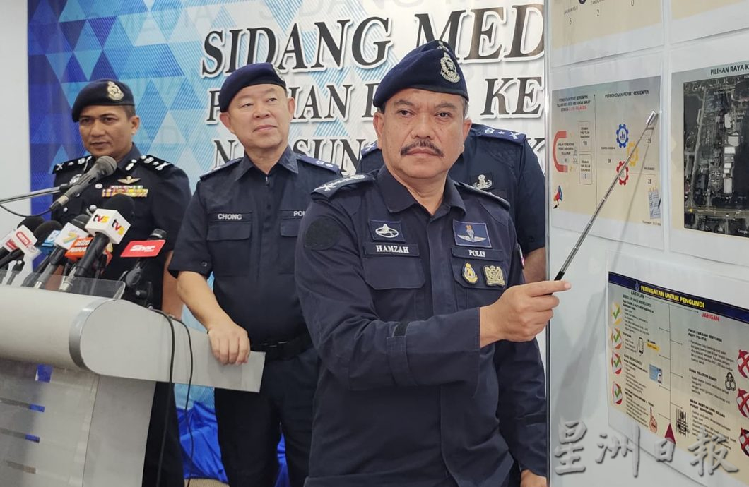 警方新闻发布会/韩查劝请胜选一方勿过度庆祝