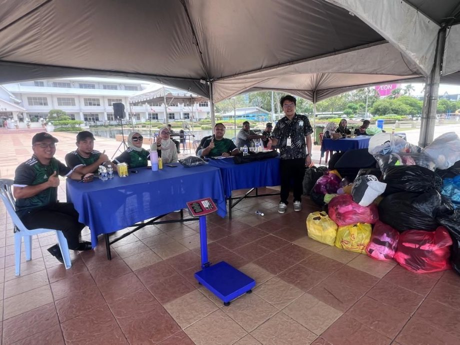 （古城版）回收活动3小时收集近79公斤环保物 民众兑换为近180令吉