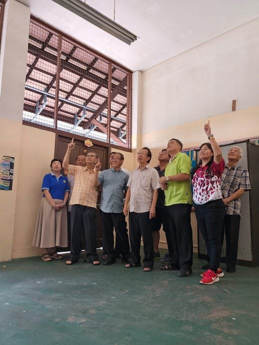 (古城版)野新育贤学校4M课室完成新天花板安装工程